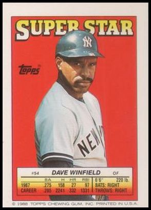54 Dave Winfield